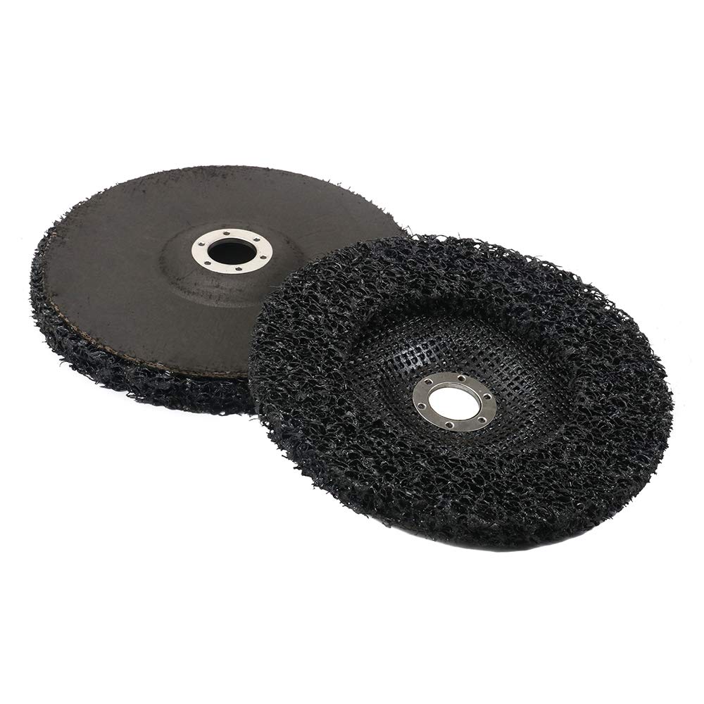 5 Pcs 5 Inch 125mm Poly Disc Strip Wheel Paint Rust Remover Paint Stripping Wheel Grinding Tools For Angle Grinder