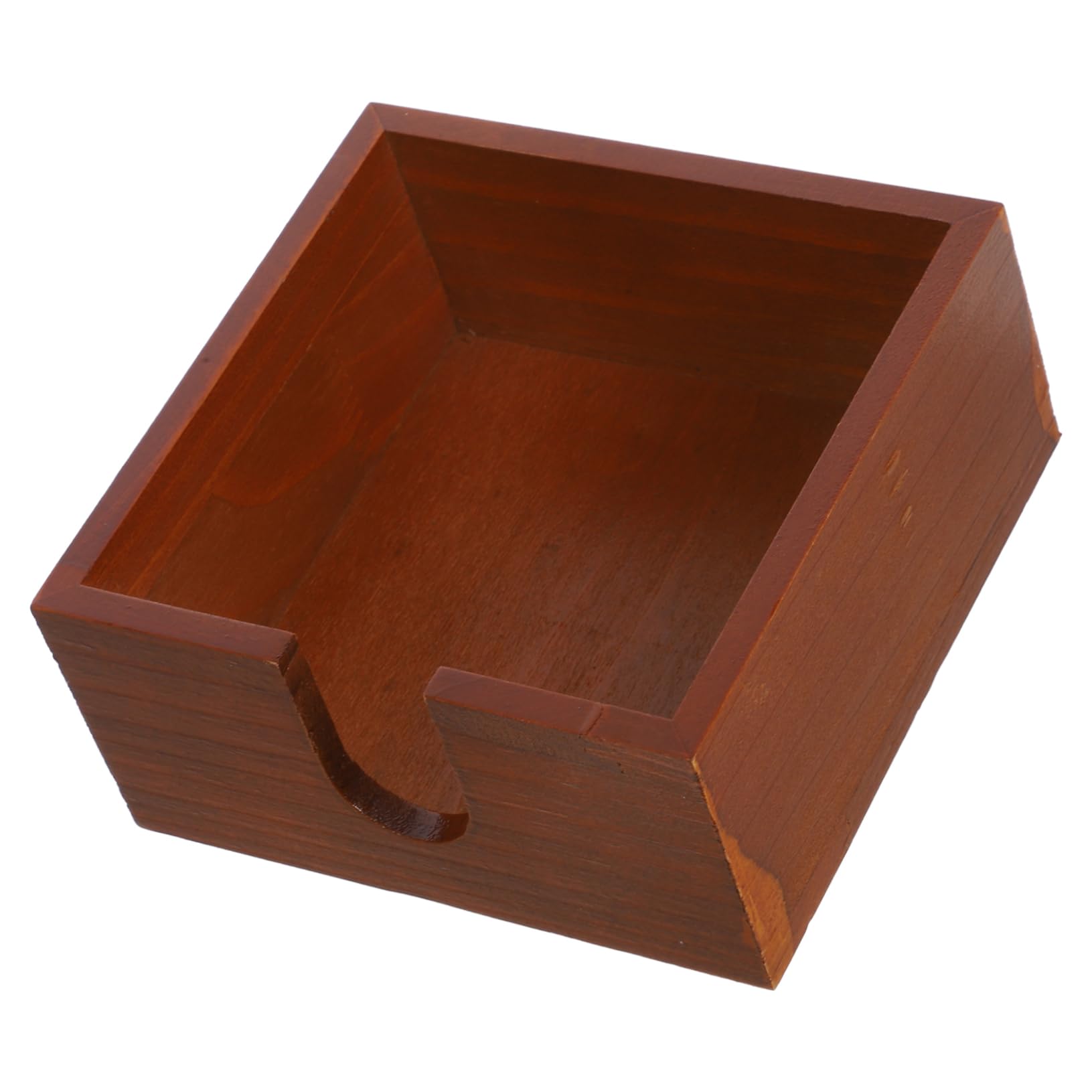 Ciieeo 4 Porta Servilletas De Madera Para Baño Dispensador De Servilletas Con Diseño Ahuecado Lateral Para Facilitar El Acceso A Las Servilletas.