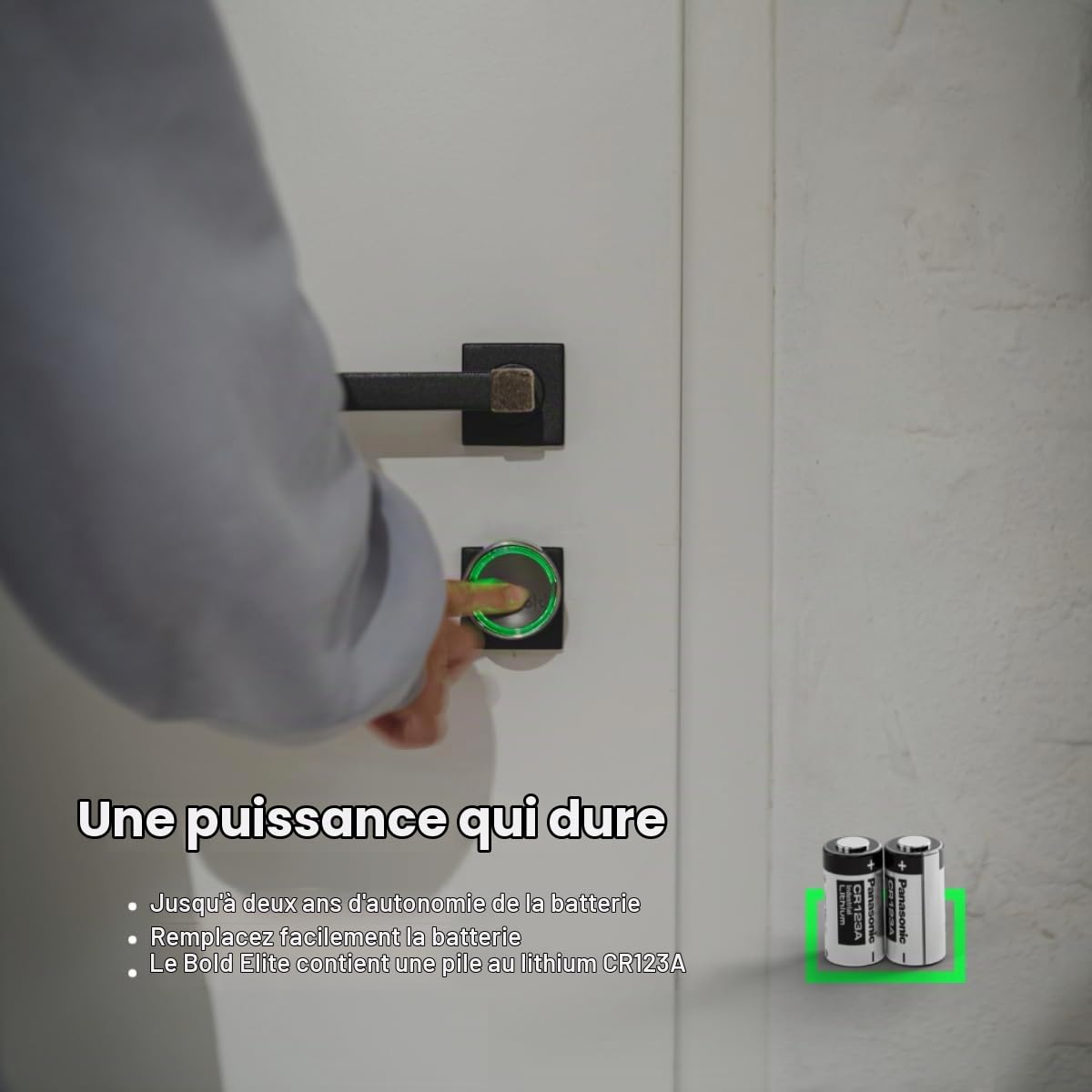 Bold Smart Lock - Serrure à cylindre intelligente SX-35 - Argent