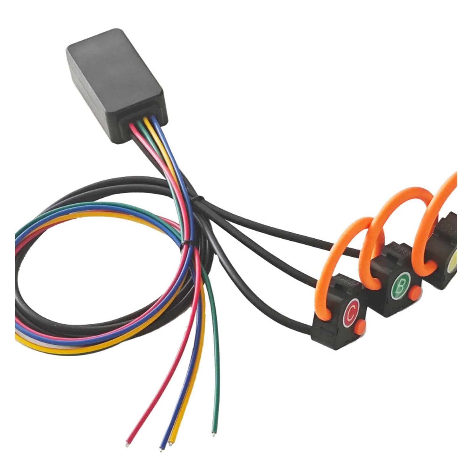 El inteligente de monitoreo de energía MC60 utiliza un medidor multifunción trifásico for monitorear la potencia, la energía y el voltaje.(Banana head)