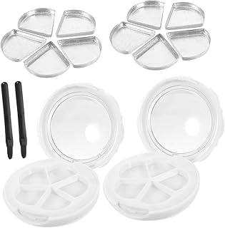 2 juegos de estuche recargable para sombra de...