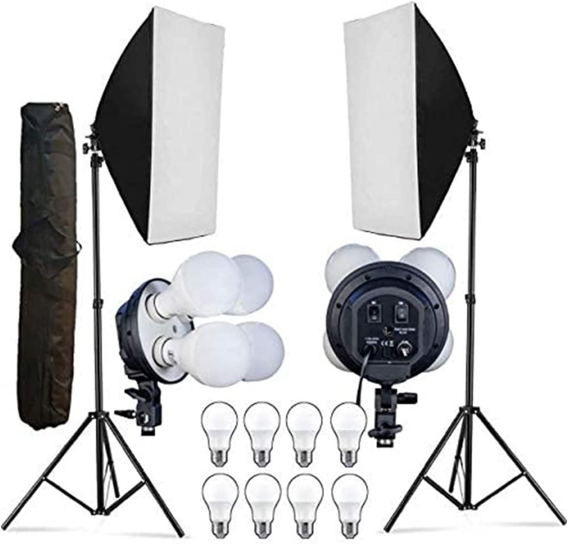 - PRO HD Mark 2 Point Studio Lights for Photography and Video Shooting, Continuous Softbox Lighting Kit, Product Photography, White Soft LED Light, YouTube, Videography, Interview, Film Making