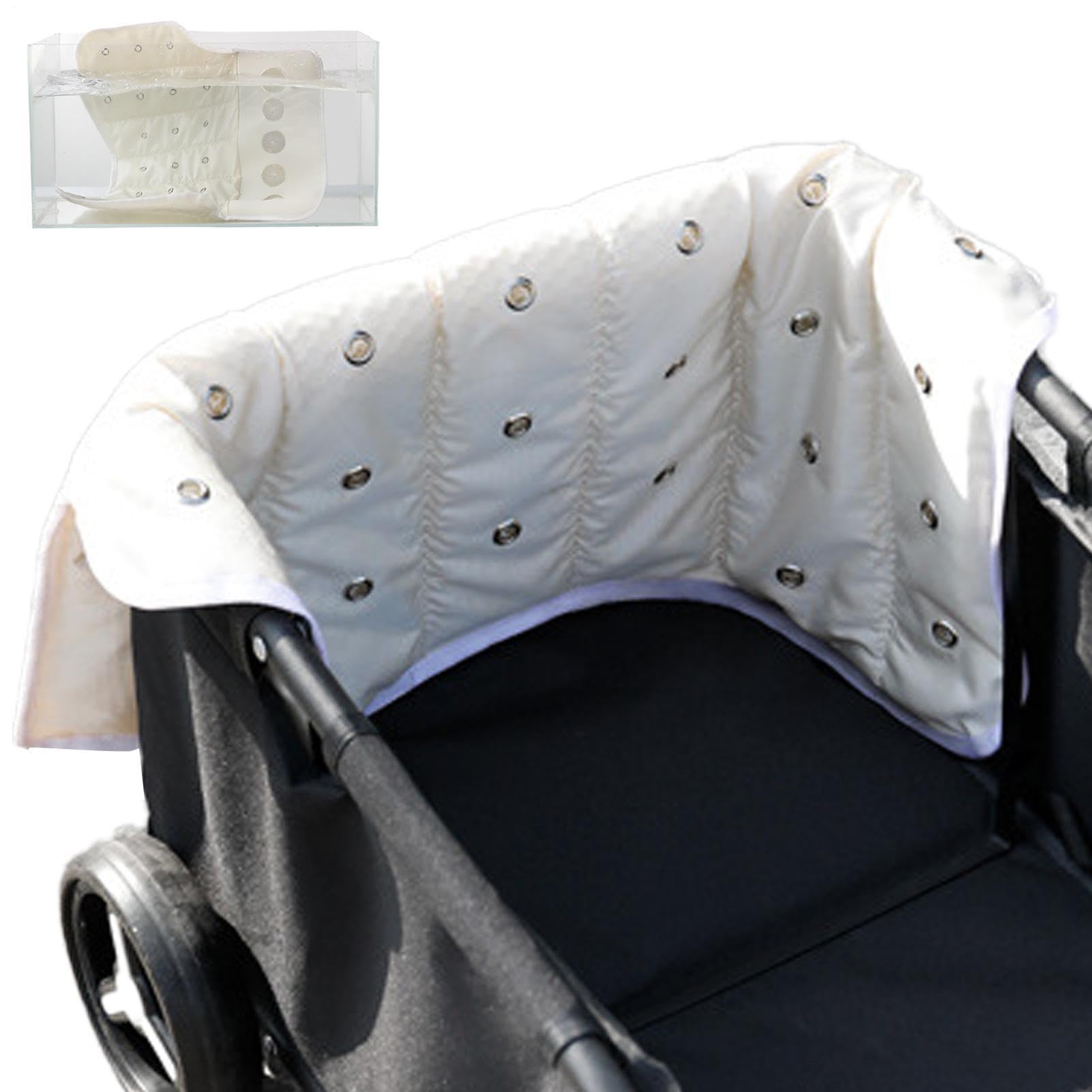 Alfombrilla para cochecito de perro, impermeable, lavable, manta para cochecito de gato, para razas pequeñas, medianas y grandes, , mascotas, interiores, exteriores, hogar, viajes, caminatas