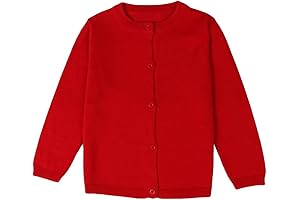 Boys Red Cardigan Sweater: The Ultimate Comfort for the Youngest Gentlemen