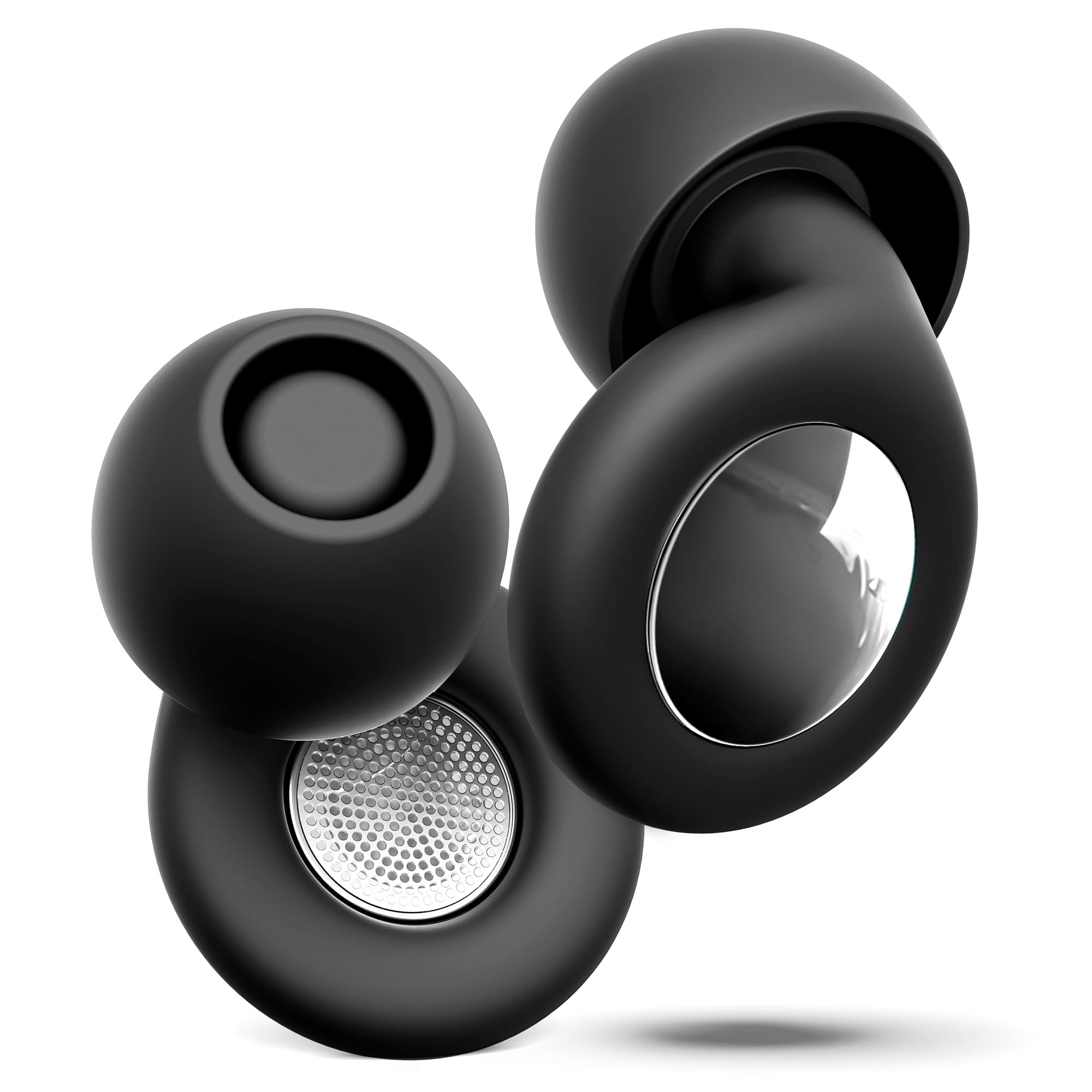 Ear Plugs for Sleep, Noise Cancelling Earplugs for Sleeping, Soft Reusable Silicone Hearin...