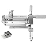 OSPSHPG Manual Rotary PE Pipe Scraper, Tube Pipe Skinning Peeler, Tube Pipe External Scraping Tool, with Spare Cutter Head, for Diameters 63-400mm, for Scraping Plastic Pipes