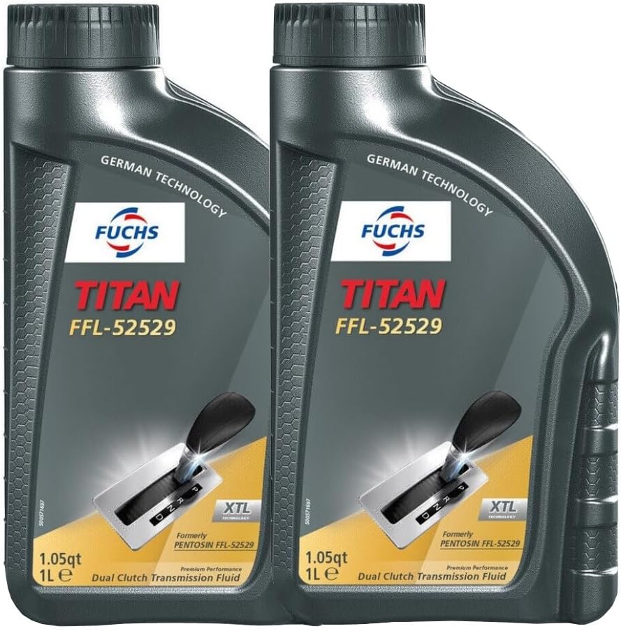Fuchs 2 Liter TITAN FFL-52529 Dual Clutch Transmission Fluid (2 x 1L)