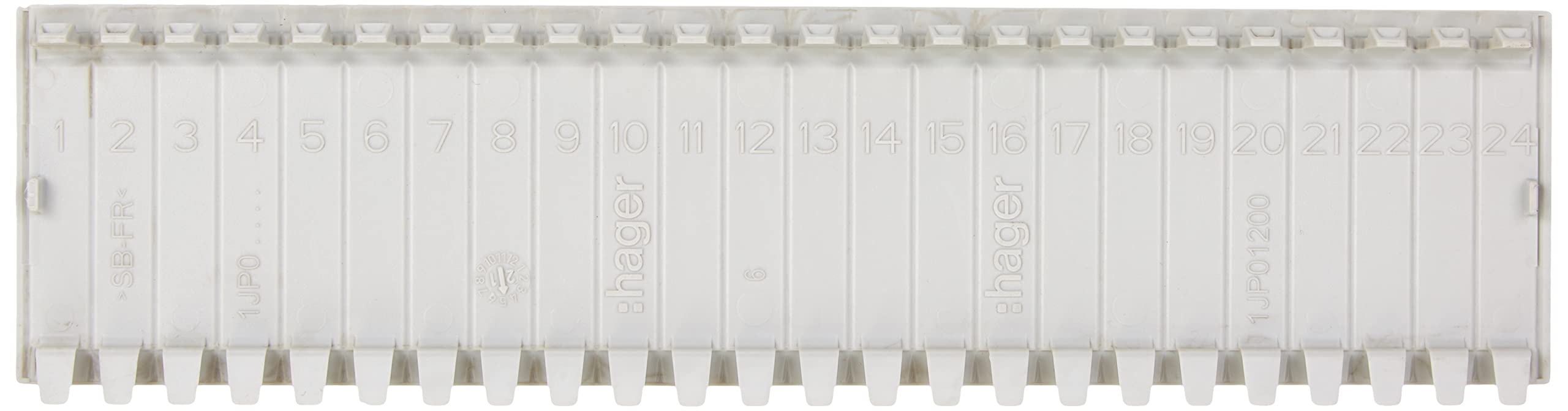 Hager covering VZ415 12 PLE, RAL 7035 / REG for covering ZäHLER- Verteilereinbau 3250616664159, Gray - Image 2