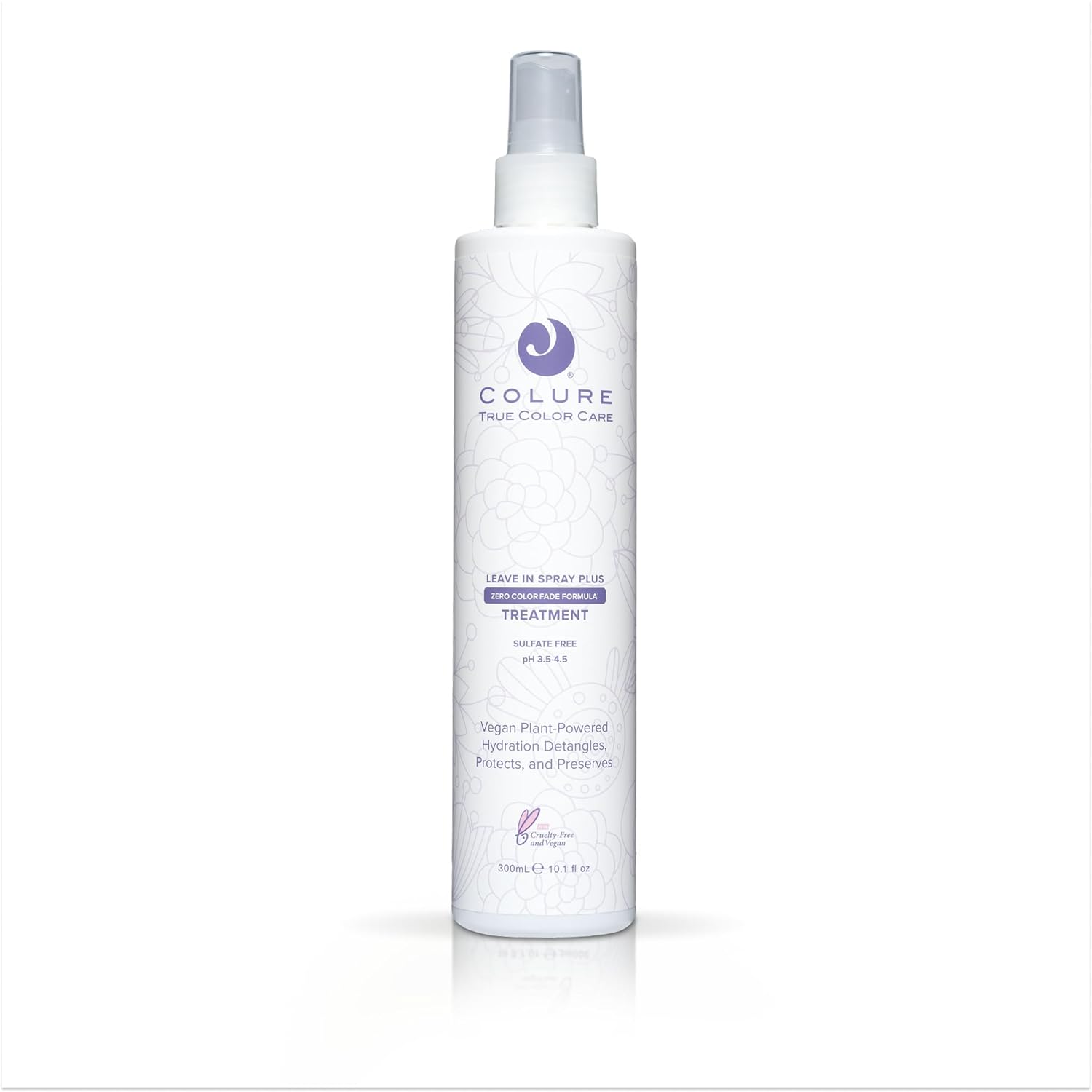 COLURE Leave-In Spray Plus, 10 Fl Oz – pH Balancing Sealer & Detangler, Acidifying Primer for Color Protection & Frizz