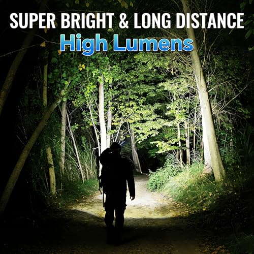 2-Pack Tughlax Rechargeable LED Flashlights w/ LCD Battery Display & Zoomable Beam $17.99 ($8.99 each) - image 2