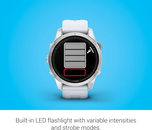 Miniatura 5 de Garmin epix Pro (Gen 2), 1.654 pulgadas, reloj inteligente de alto rendimiento, tecnología de entrenamiento avanzada, linterna incorporada, piedra