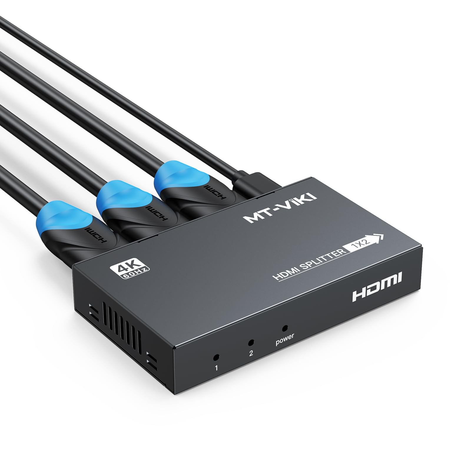 Amazon.com: MT-VIKI HDMI Splitter 4K@60Hz, HDMI Splitter 1 in 2
