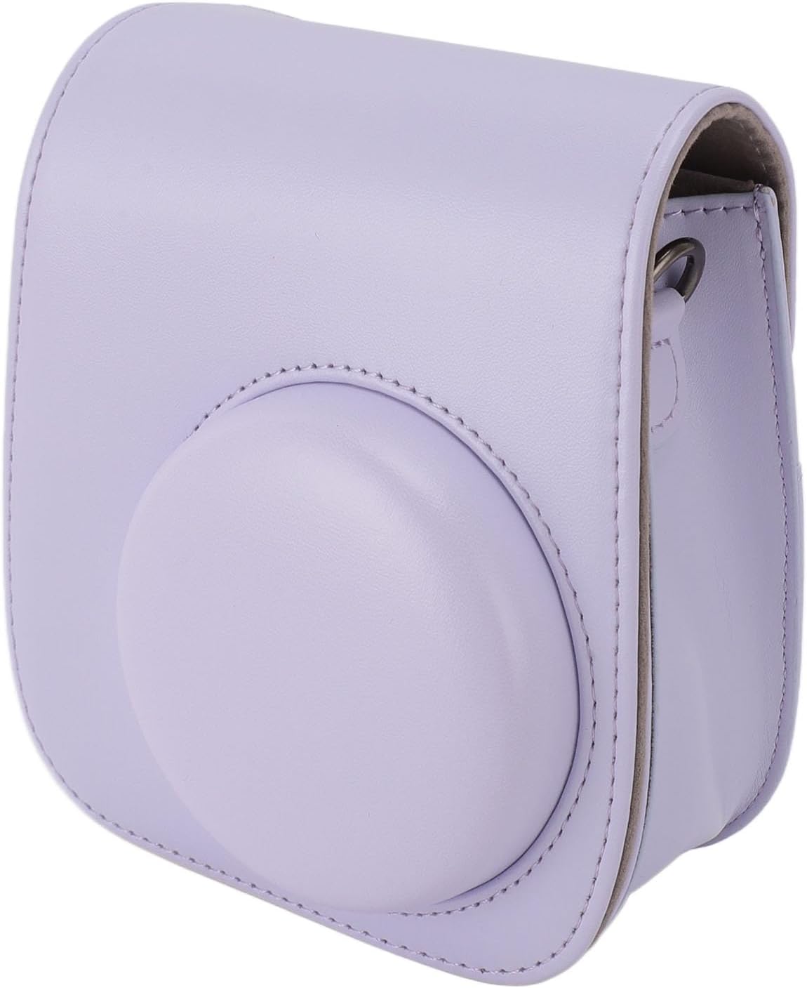 Instant Camera Case and Accessories for Mini 12, PU Leather Bag with Album and Color Filters - Scratch, High Capacity Photo Storage, Perfect for Instant Photo Lovers (Purple)
