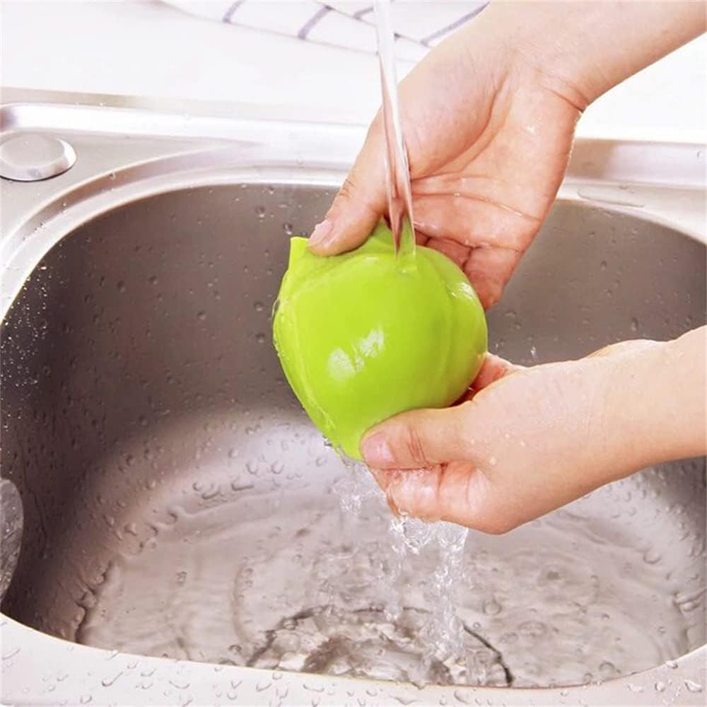 Pelador de ajo de silicona, removedor de piel de ajo, fácil y rápido de pelar, 2 piezas de dientes de ajo automático removedor de piel de ajo, rodillo de ajo, herramientas de cocina divertidas 7