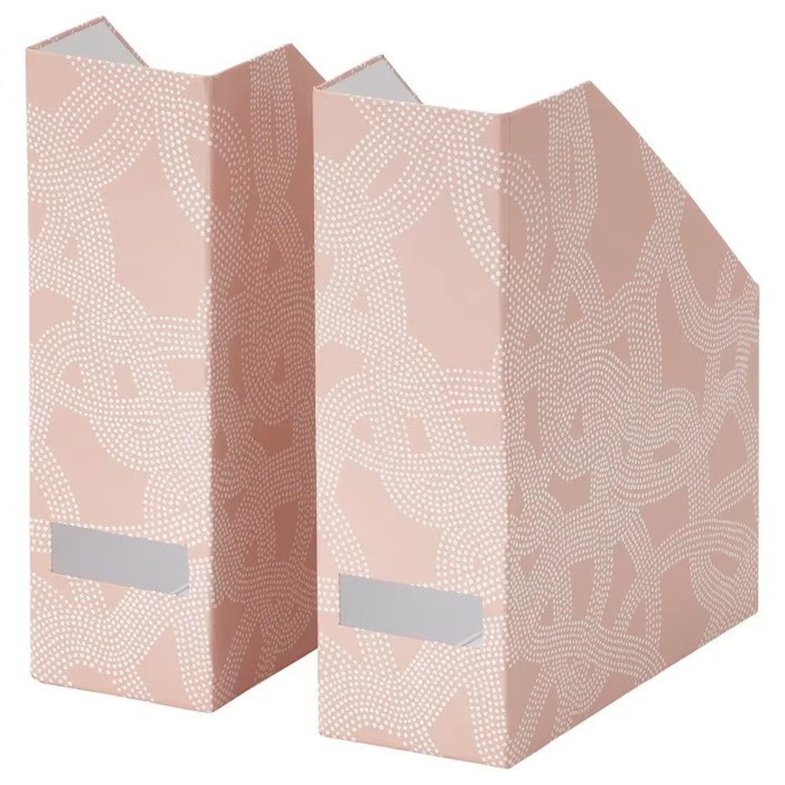 Digital Shoppy TJENA ‎Paperboard Magazine file, patterned/pink, 30cm,paper