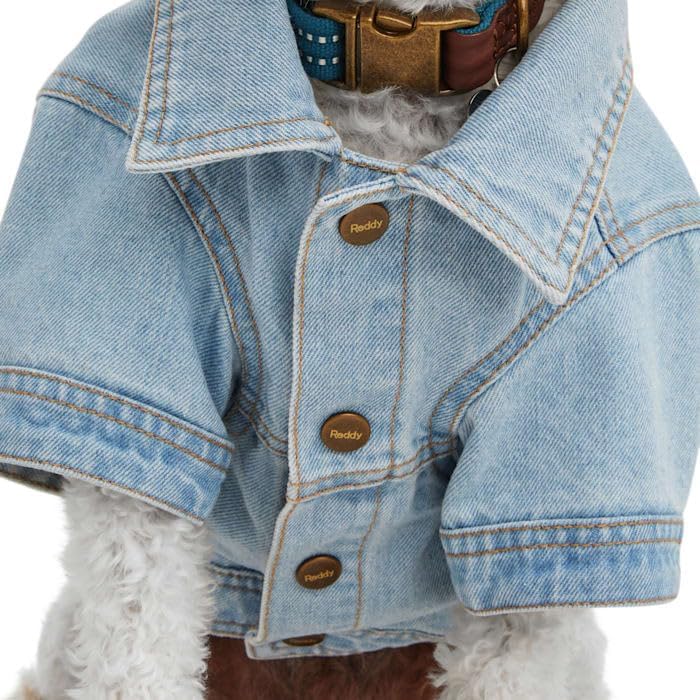 Reddy by Petco Denim Jacket for Dogs Blue Large