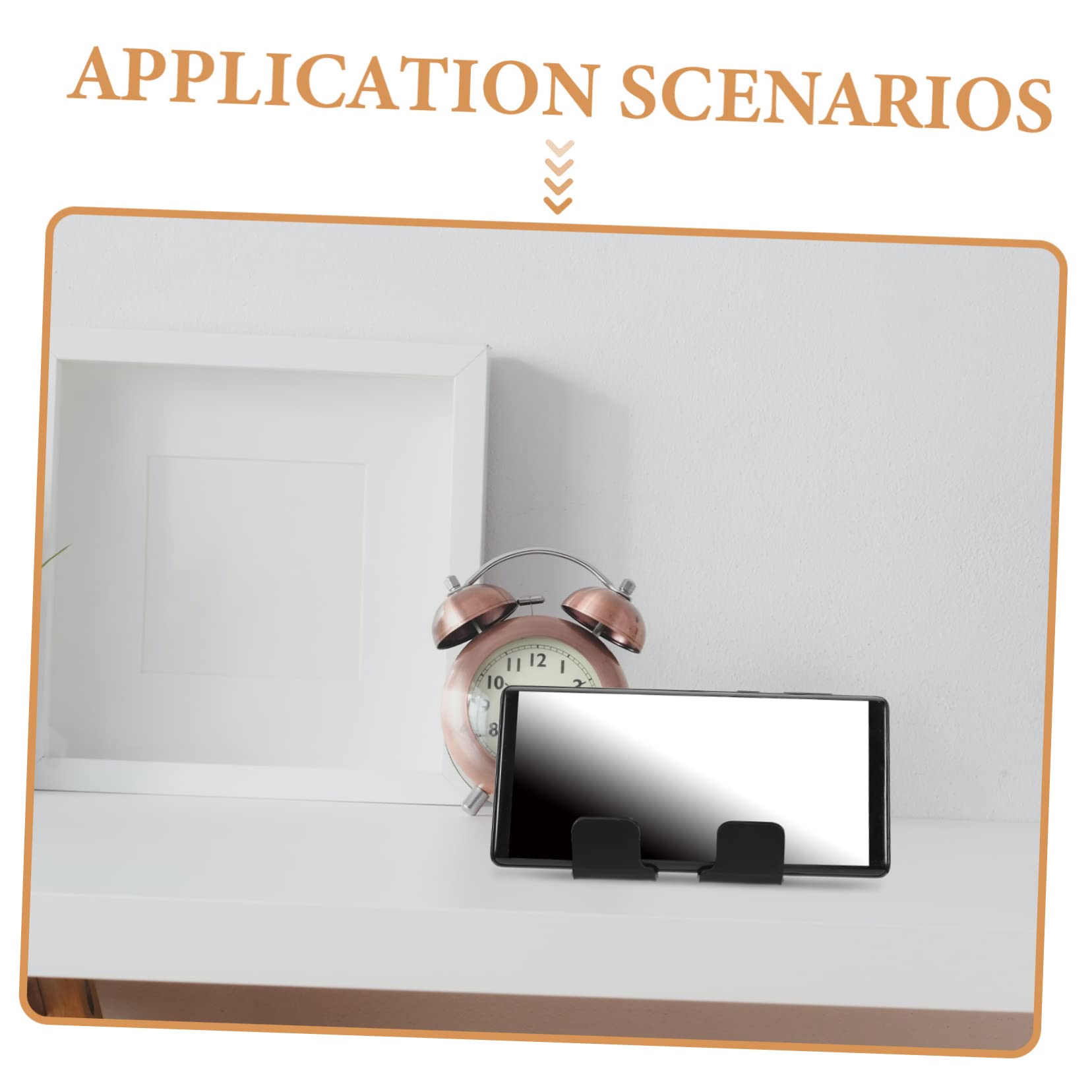 Supporto Da Parete Per Telefono Adesivo Bifacciale Da 5 Pezzi Supporto Per Telefono Cellulare Con Funzione Di Ricarica Per La Casa