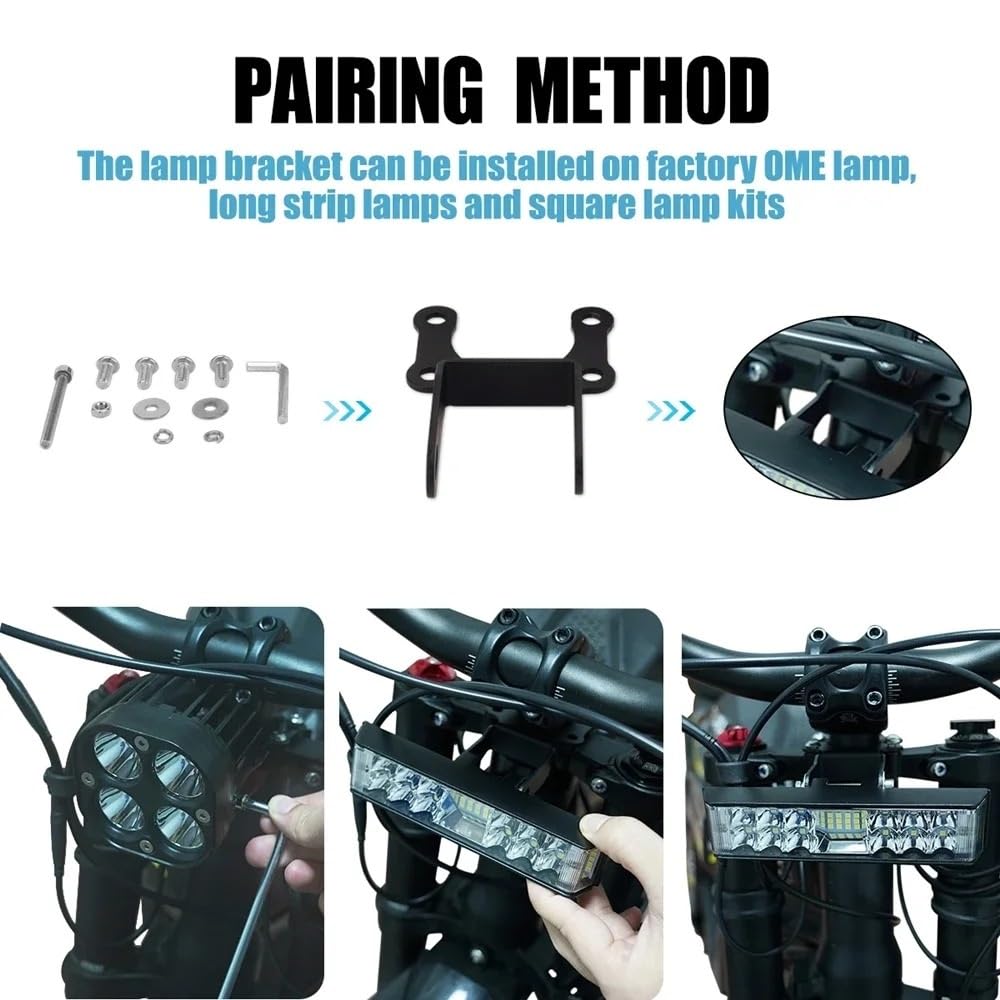 Fanale Anteriore Fari Moto Per Talaria X3 Per Sting MX3 MX4 MX4 Per EVO/Per EXPERT Faro A LED Con Kit Staffa Accessori Moto(Head Lamp)