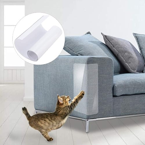 Wifehelper 2 Unids Sofá Protectora Gato Anti-arañazos Etiqueta de Protección de Muebles Scratch Guard Mat…