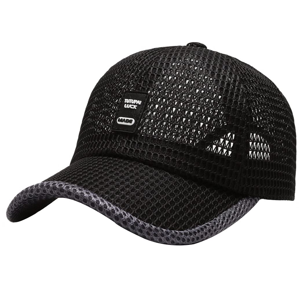 Lnrueg Mesh Baseball Hat Breathable Unisex Fashion Casual Quick Dry Lightweight Trucker Cap Sun Protection Portable Lightweight (B098DVMPPB) Amazon Price History, Amazon Price Tracker