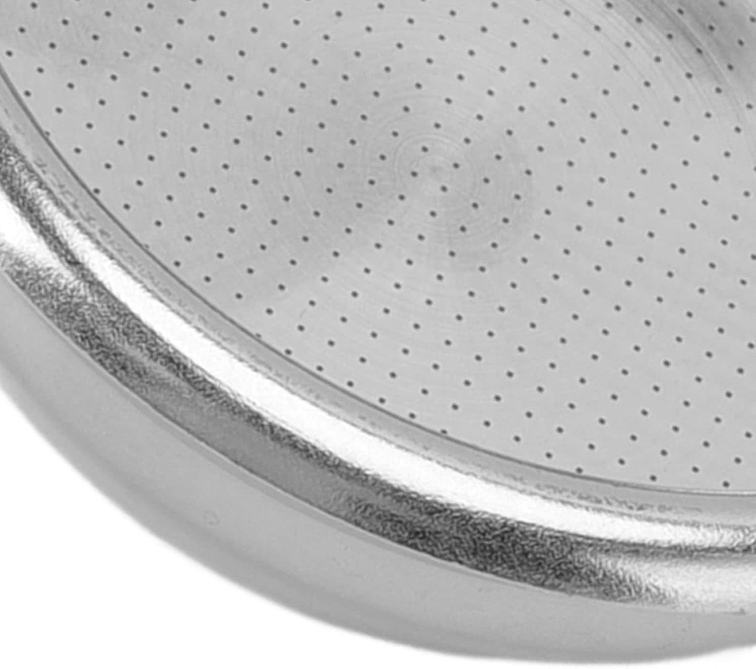 Espresso Basket, Double Cup Portafilter Basket Stainless Steel Coffee Portafilter Filter Basket Espresso Portafilter Basket for Semi Automatic Coffee Machine