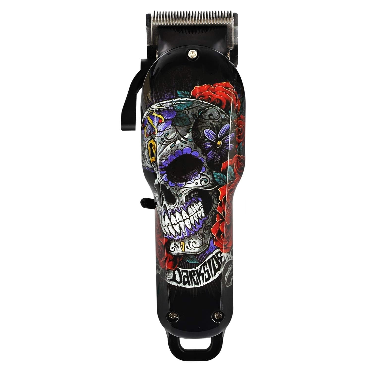 IAS KM-735 Professional Powerful Cordless Retro Hair Cutter Electric Salon Beard Trimmer Hair Cutting Machine 2200mAh Lithium Battery