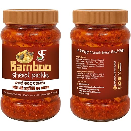Madhu Chista Bamboo Pickle - Homemade Taste