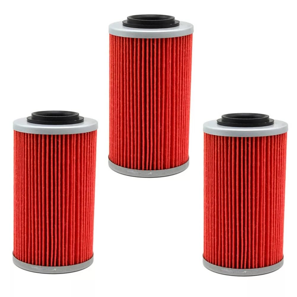 Filtro olio 3 pezzi for Can-Am for Spyder 990 for RT-S RT RS-S RS SM5 SE5 2009-2013 HF564