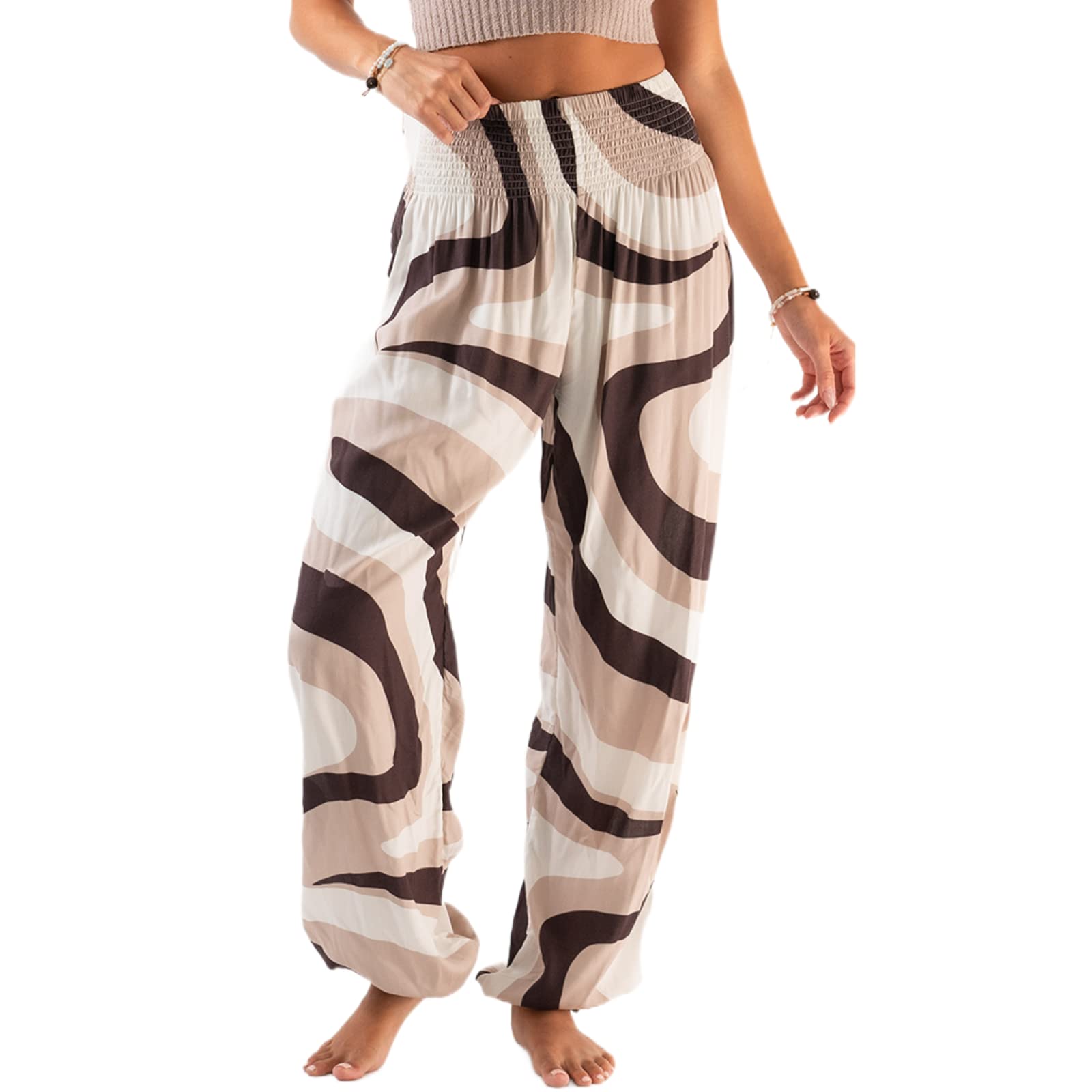 Lotus and Luna Harem Pants Thai Pants for Women Perfect for Beach & Lounge