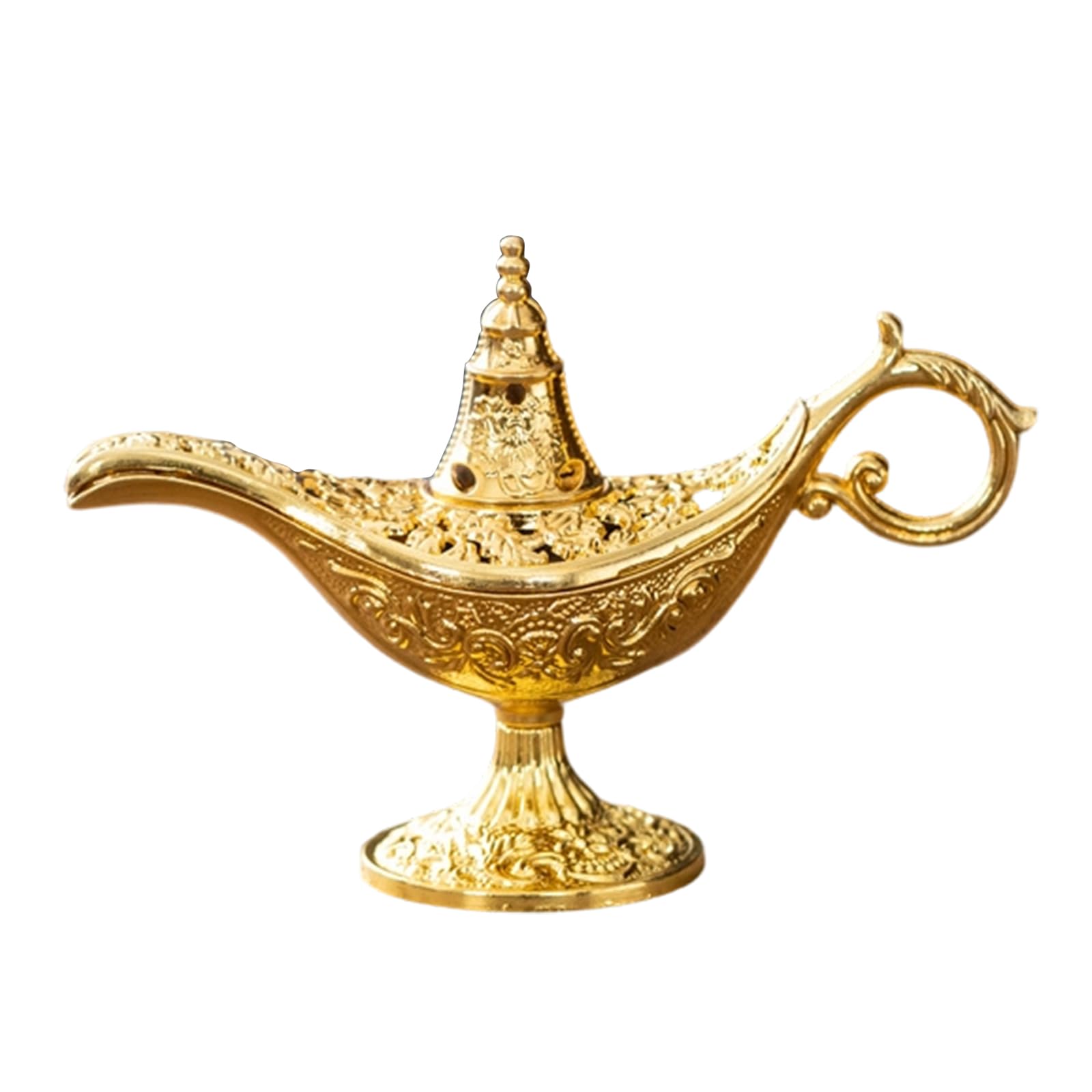 Metal Aladdins Lamp Incenses Burners Antique Fragrances Diffuser for Home Party Decors Meditations and Relaxation Aladdins Lamp Incenses Burners