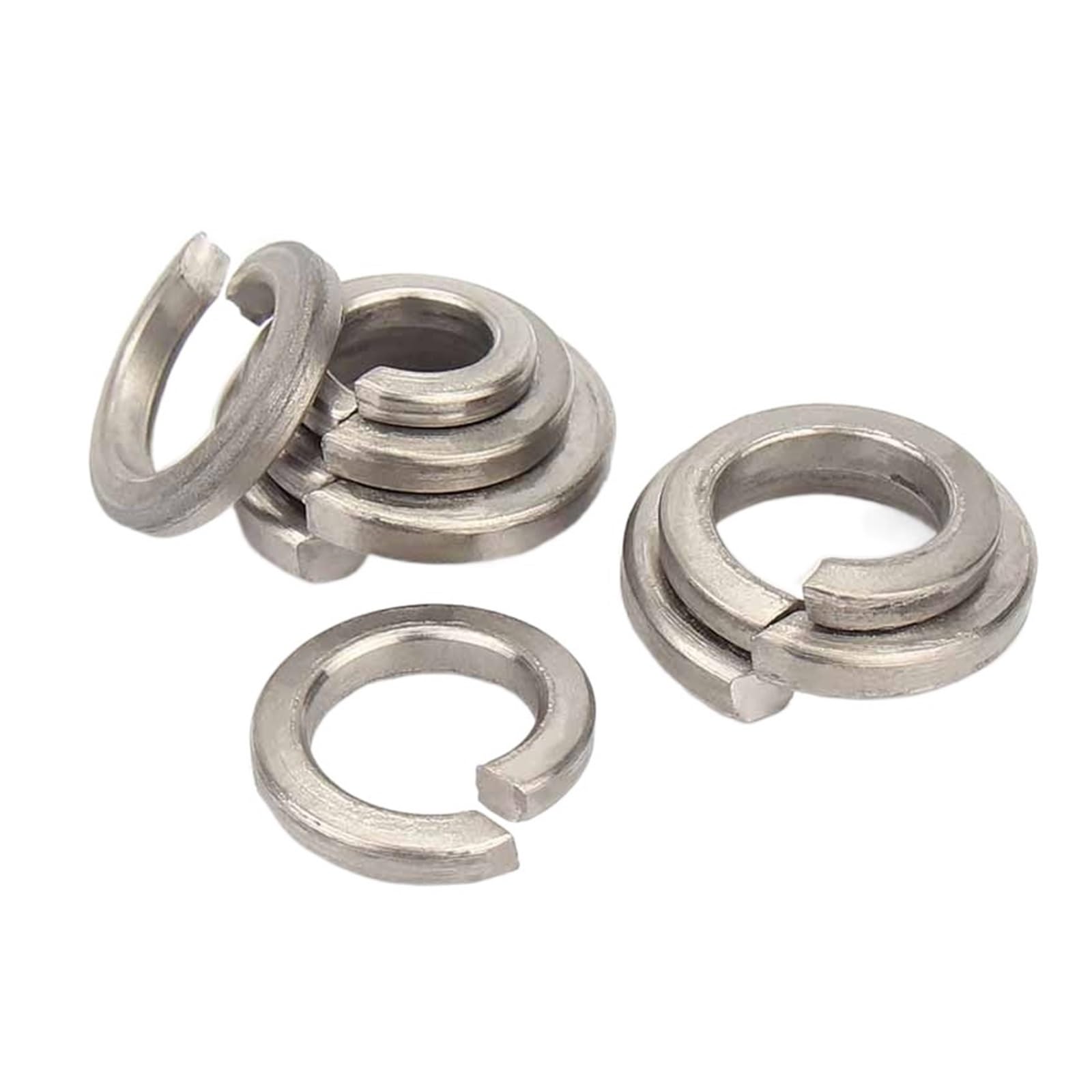 PULaif Spring Lock Washers, GB93 Spring Lock Washer TA2 M2-M24(10pcs M6)