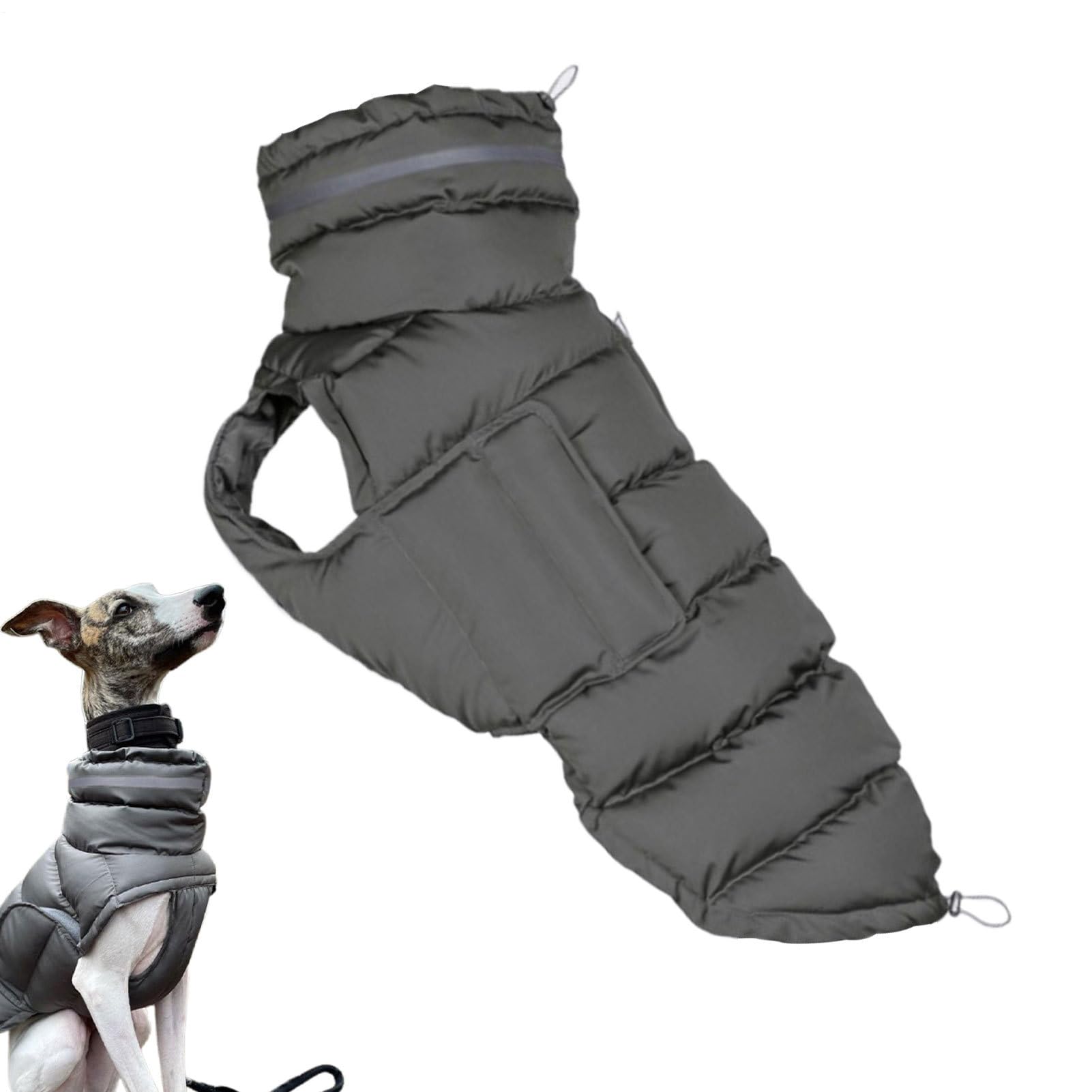 Veste d'hiver pour chien contre le froid extrême : la combinaison de neige des grands chiens