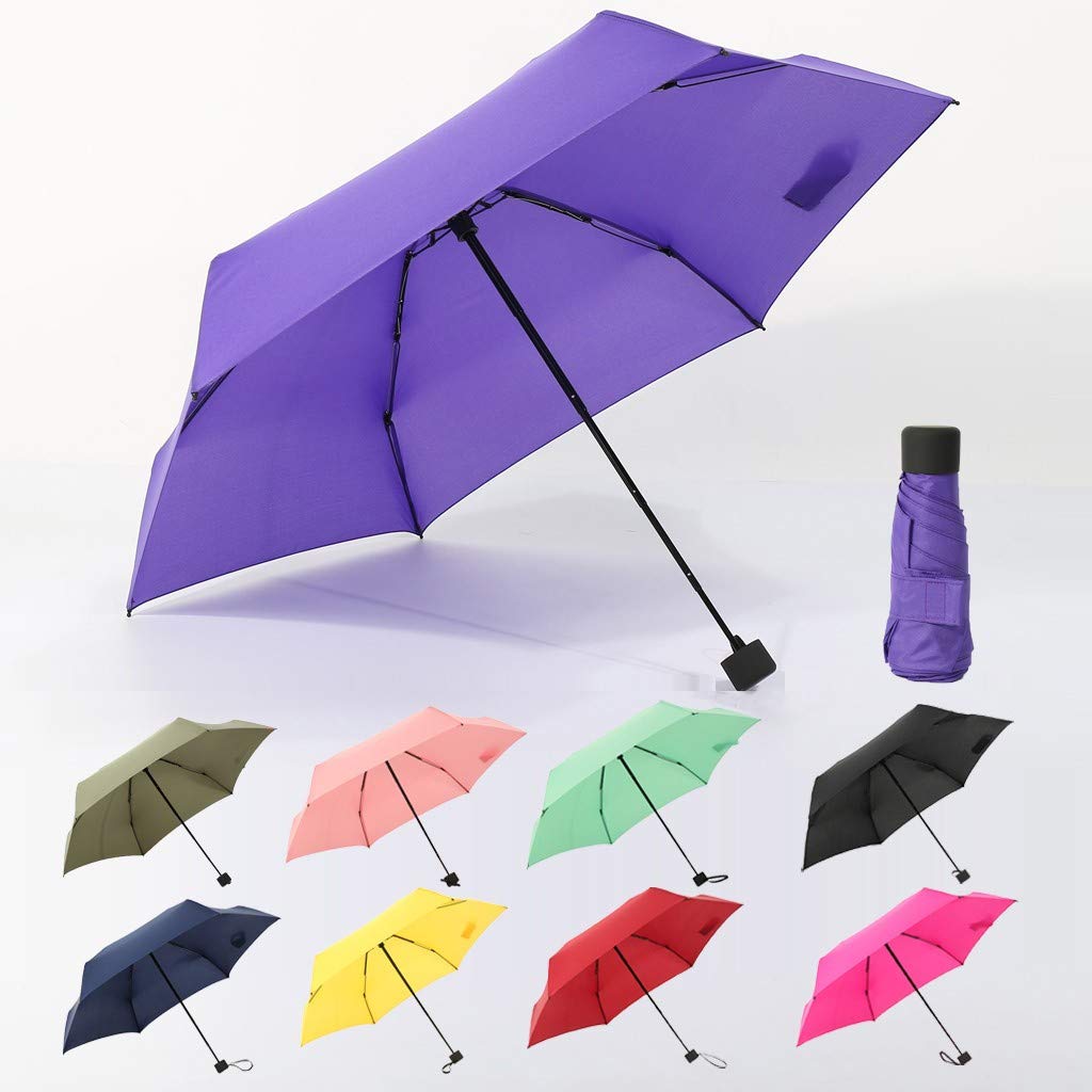 Ombrellone portatile da pioggia, impermeabile, anti-Uv, mini ombrello pieghevole, sombrilla da viaggio – acquista a prezzi convenienti sul marketplace