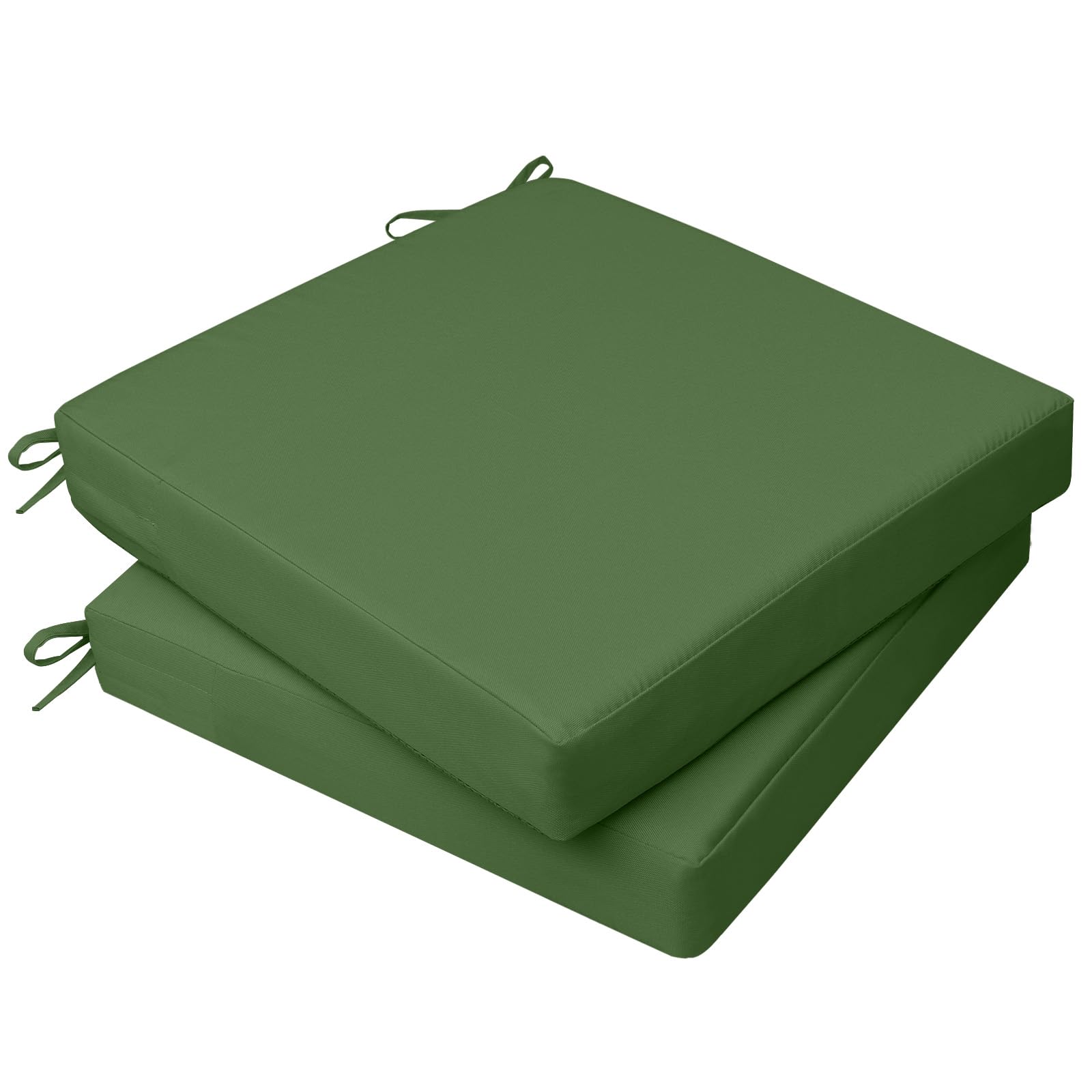 AAAAAcessories Outdoor Chair Cushions, 18 x 18 x 2 inches, Set of 2