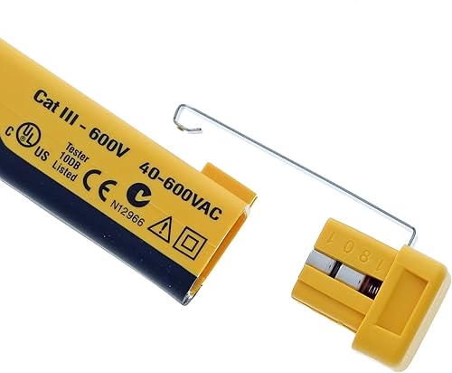 Miniatura 3 de IDEAL INDUSTRIES INC. 61-063 VoltSensor Probador de voltaje sin contacto, 40-600 VAC, CATIII para 600v