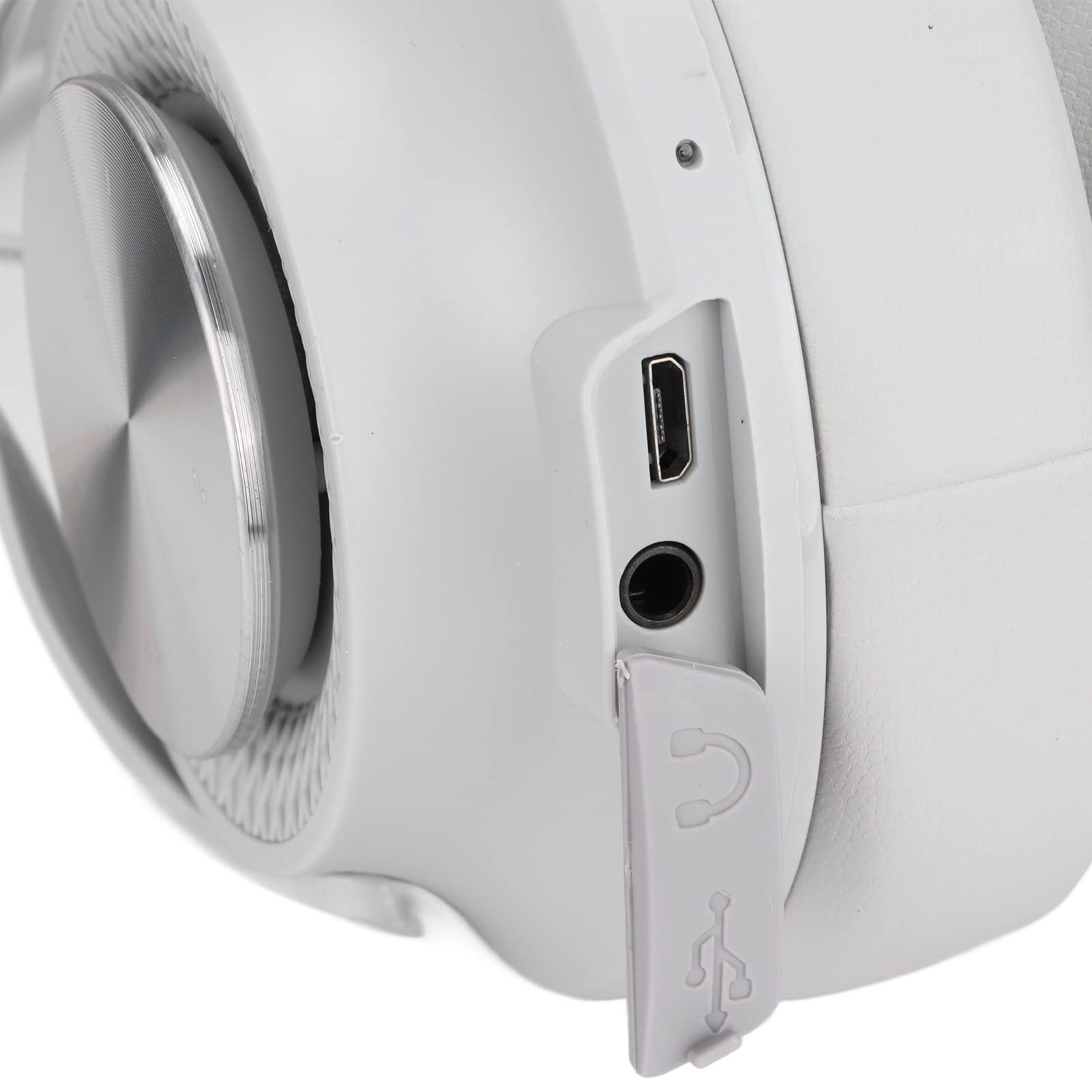 Acouto Fingertime P1 Cuffie per Bambini Cuffie per Bambini per Ascoltare Musica Guardare Film SportsBlack Connessione e Volume Integrato Auricolare (GREY)