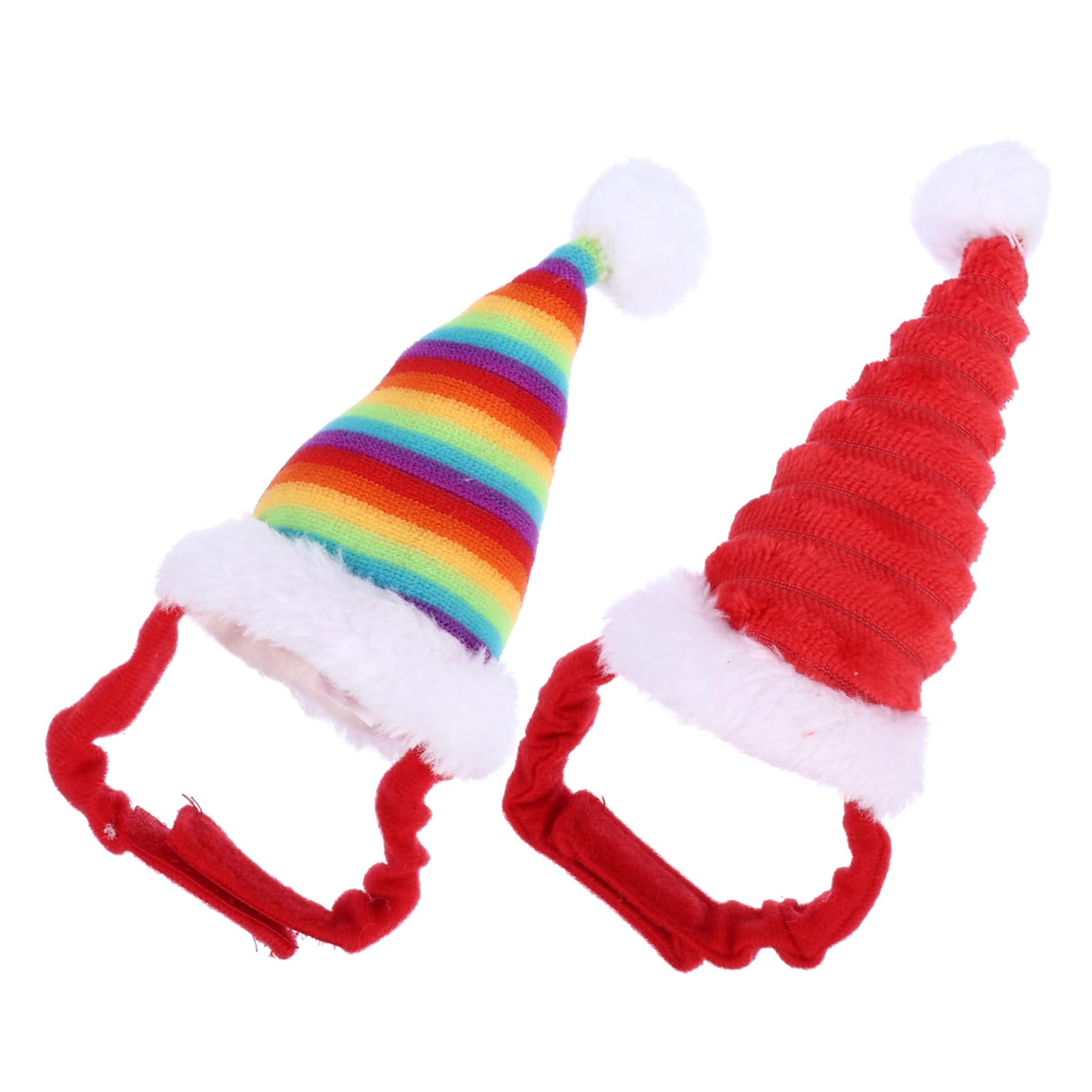 SUPVOX 2pièces Chapeau de Noël Décoratif pour Hamster et Cochon Chapeaux pour Lapin Accessoire de Fête