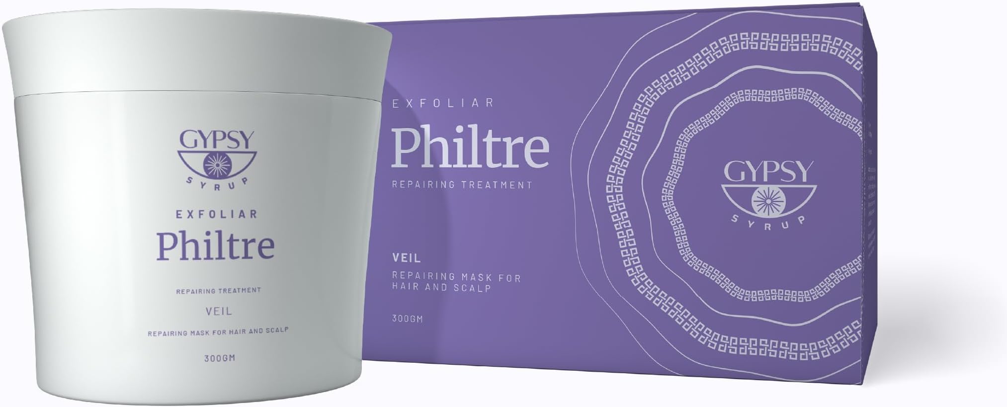 Philtre Repairing Hair Mask | For Hair And Scalp | Improves hair elasticity and strengthens the roots | Veil - 300g