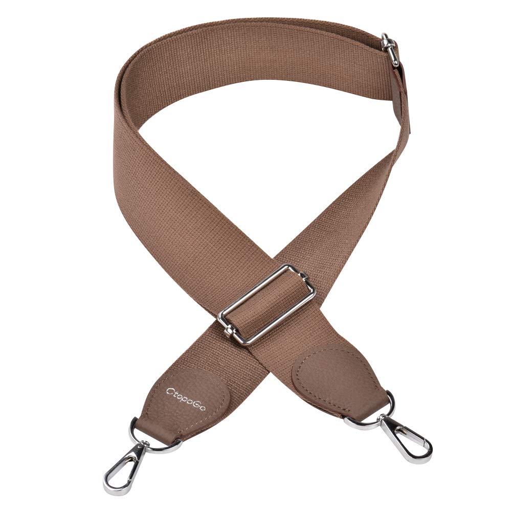 Ztowoto 3 Cinghie Regolabili Per Borsa, Tracolla Universale Con Fibbie A Sgancio Rapido, Larghezza 3,2 Cm, Nero