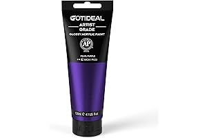 GOTIDEAL Purple Glitter Paint