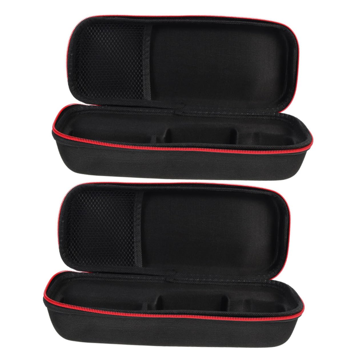VANZACK 2 pcs Portable Handheld Microphone Carrying Case Sturdy Shockproof Storage Pouch with Zipper for Microphones Convenient and Durable Mic Bag for