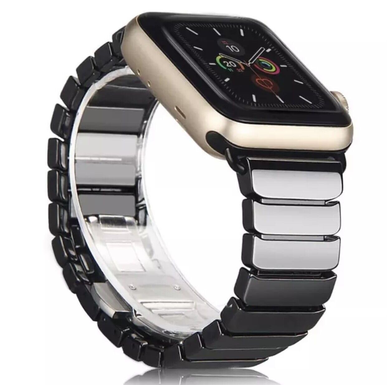 Ceramic bracelet compatible with Apple Watch Series 9 8 7 6, ULTRA 49mm
