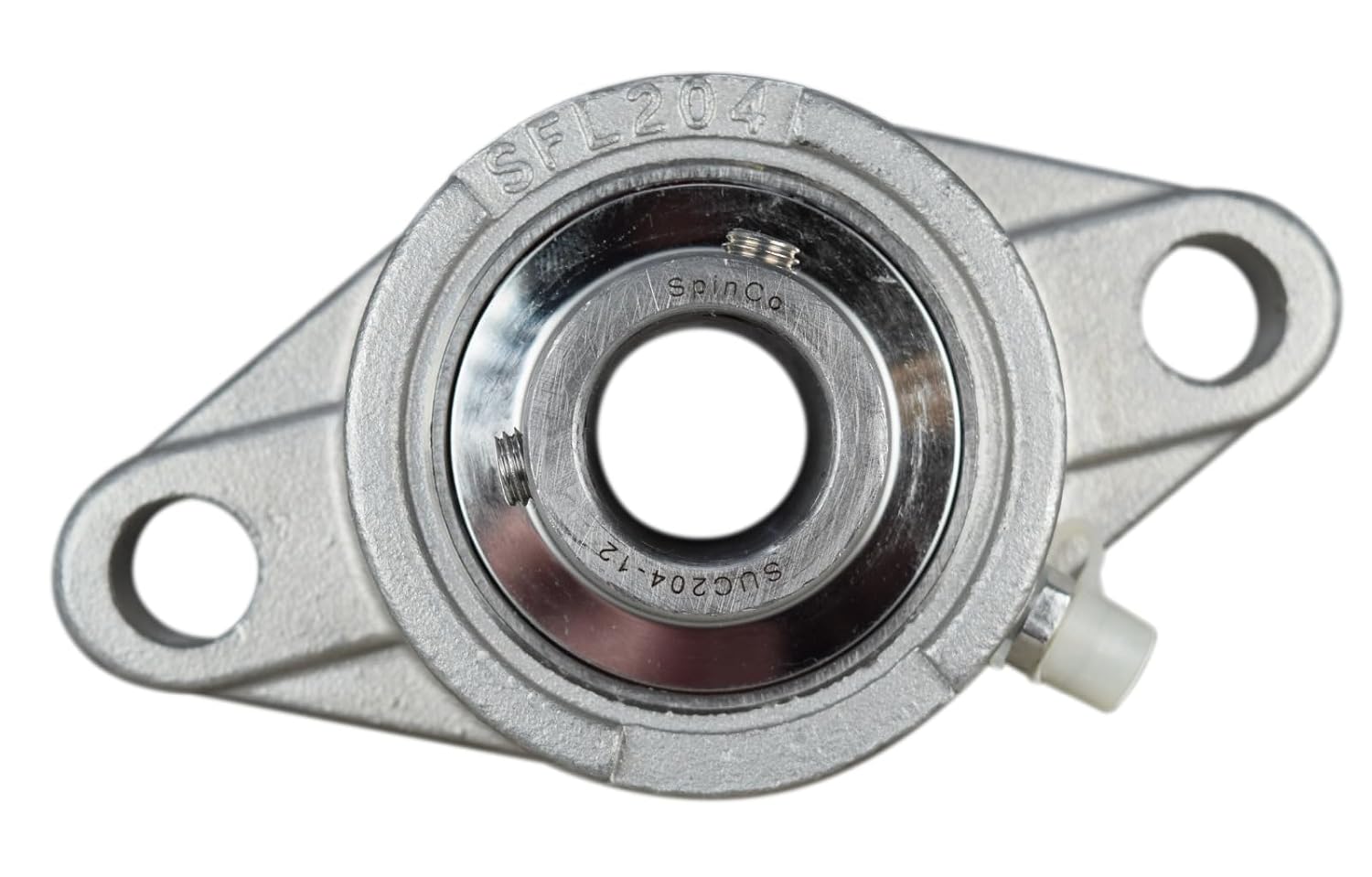 3/4" Stainless Steel Two Bolt Flange Bearing SSUCFL204-12, SUCSFL204-12 by SpinCo