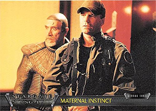 Bratac Jack ONeill trading card Stargate SG1 2001 MGM RHA #67 Maternal Instinct Episode Richard Dean Anderson Tony Amendola