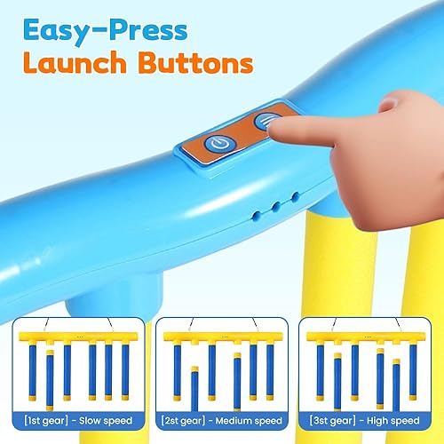 Miniatura 4 de Juego de desafío reflectante Drop Stick Challenge, nuevo juguete de entrenamiento de reflejo de coordinación de ojos y manos, 3 modos de velocidad