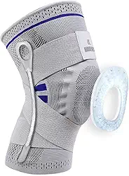 Joelheira de Compressão Profissional M Strap Academia Corrida Jiu Jitsu Esportes Para Proteção Recuperação do Joelho Rubber Fit