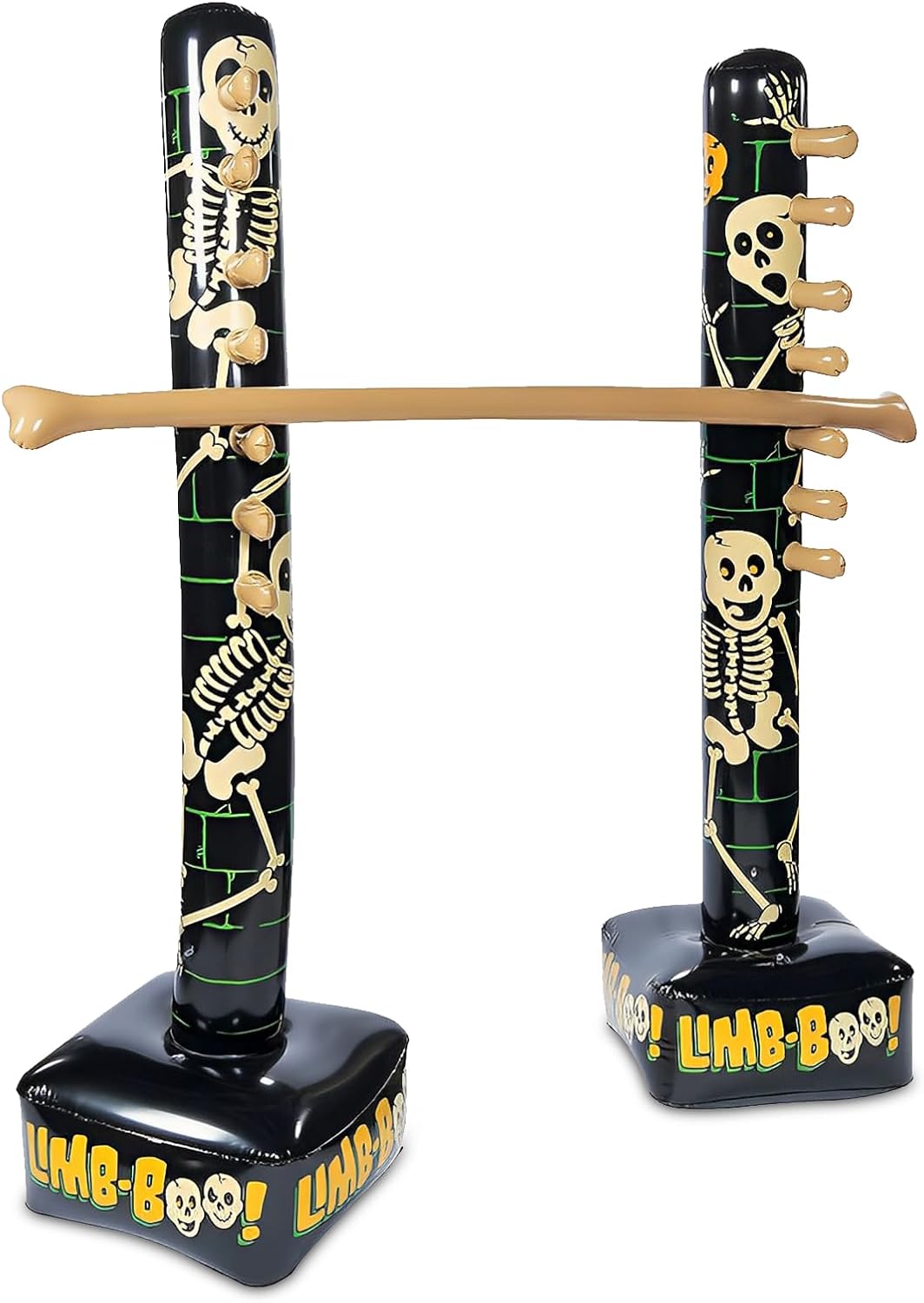 Fun Express Inflatable Limbo Game for Kids and Adults - Spooky Halloween Fun, Engage Your Guests with Limbo Carnival Game Set - Fun for All Ages, Easy Setup and Enhance Family Bonding with Limbo Set