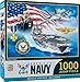 MasterPieces 1000 Piece Jigsaw Puzzle for Adults, Family, Or Kids - U.S. Navy - 19.25