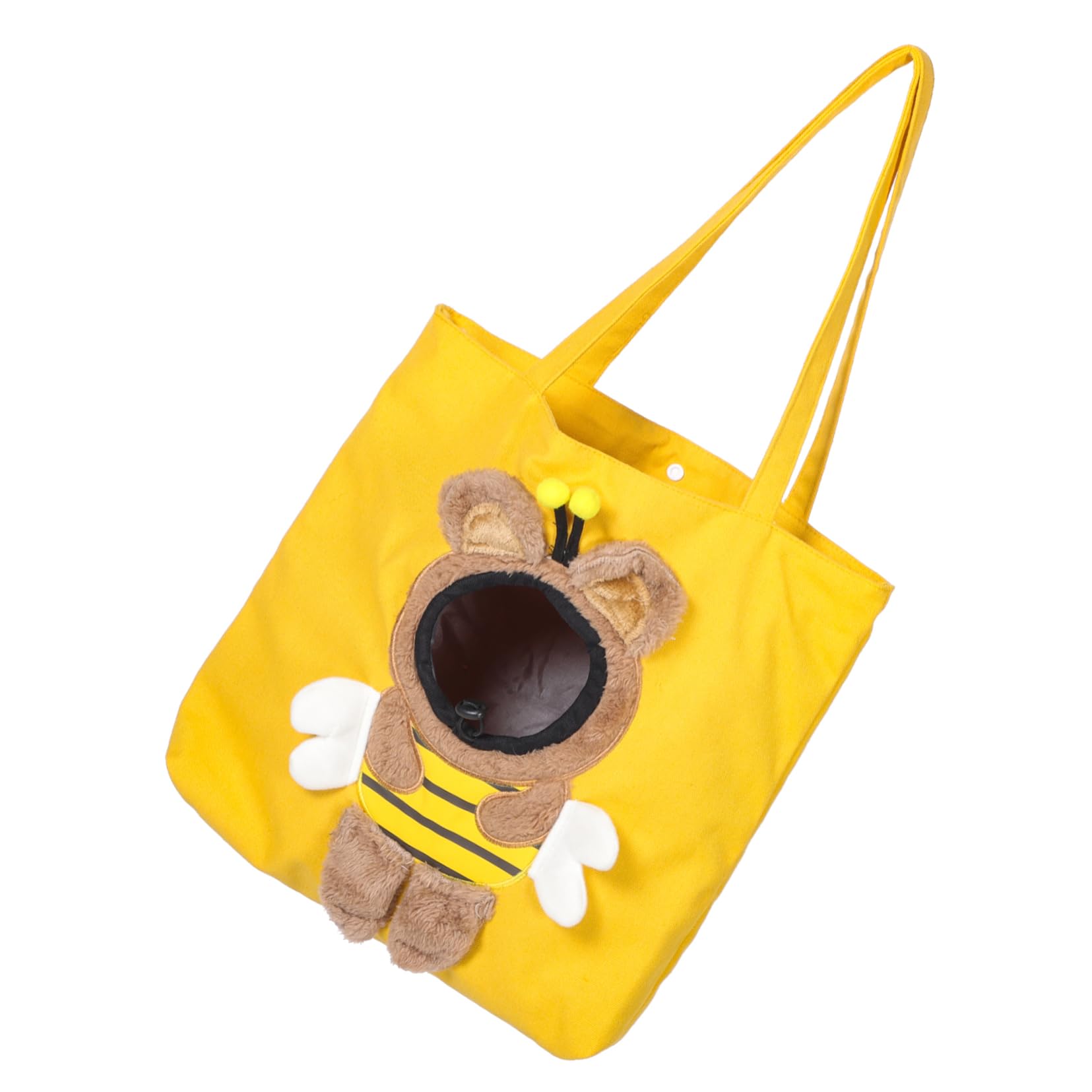 Bolso bandolera para gatos POPETPOP transpirable con forma de abeja