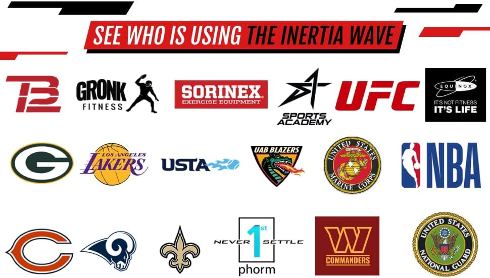 Miniatura 8 de INERTIA WAVE  Edición Gronk Fitness  Alternativa de cuerdas de batalla de goma dinámicas para el hogar y el gimnasio  Maximiza la quema de calorías